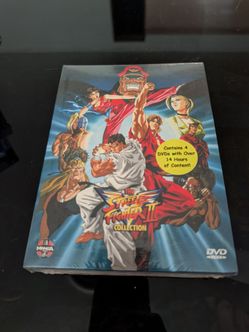 The Street Fighter II V Collection anime DVD Box Set
