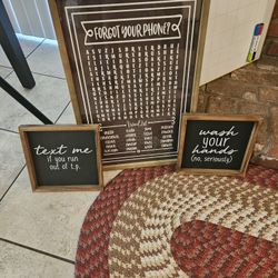 Bathroom Art And Essentials Set