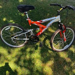 Two Adult Mountain Bikes