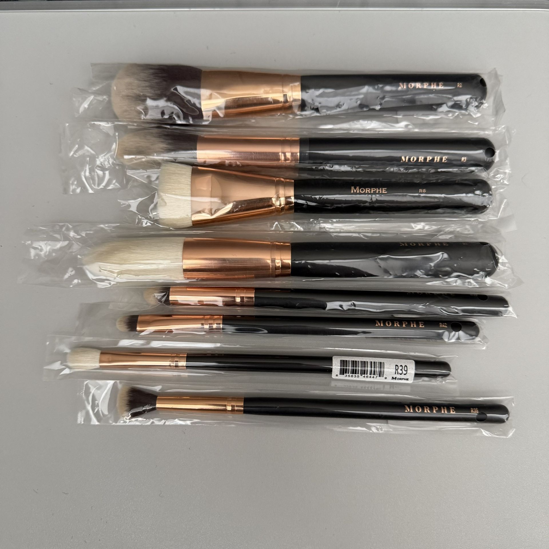 Morphe | Makeup Brushes Set with Copper and Black Handles , New