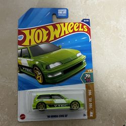 Hot wheels 90 Honda Civic Ef