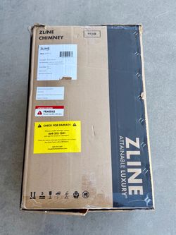 KPTT-C ZLINE Range Hood Standard Chimney in Wood/Cottage White ( 24in )