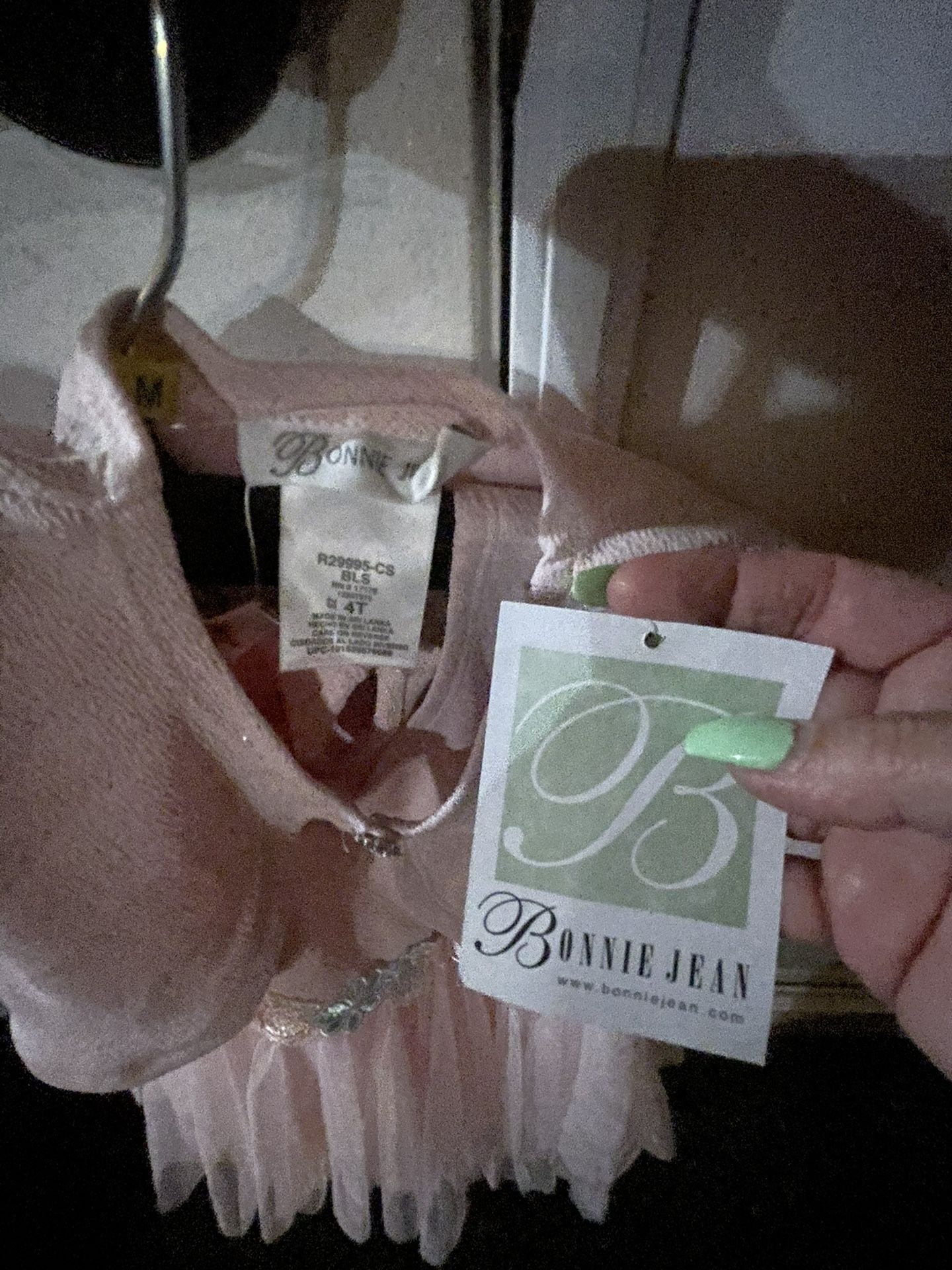 4T-Pink Easter Dress $20