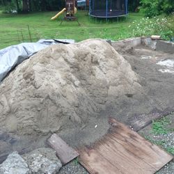 Approximately 1.5 Ton of Masonry Sand