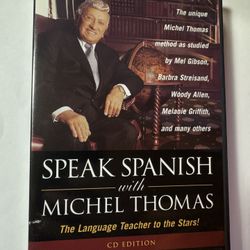Speak Spanish with Michel Thomas (2000 Audio CD) 2 Disc VG+