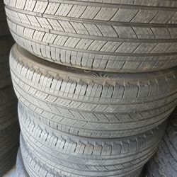 4 Tires Good Condition #225/65/17