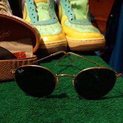 Rayban Vintage Aviator And Other Sunglasses.