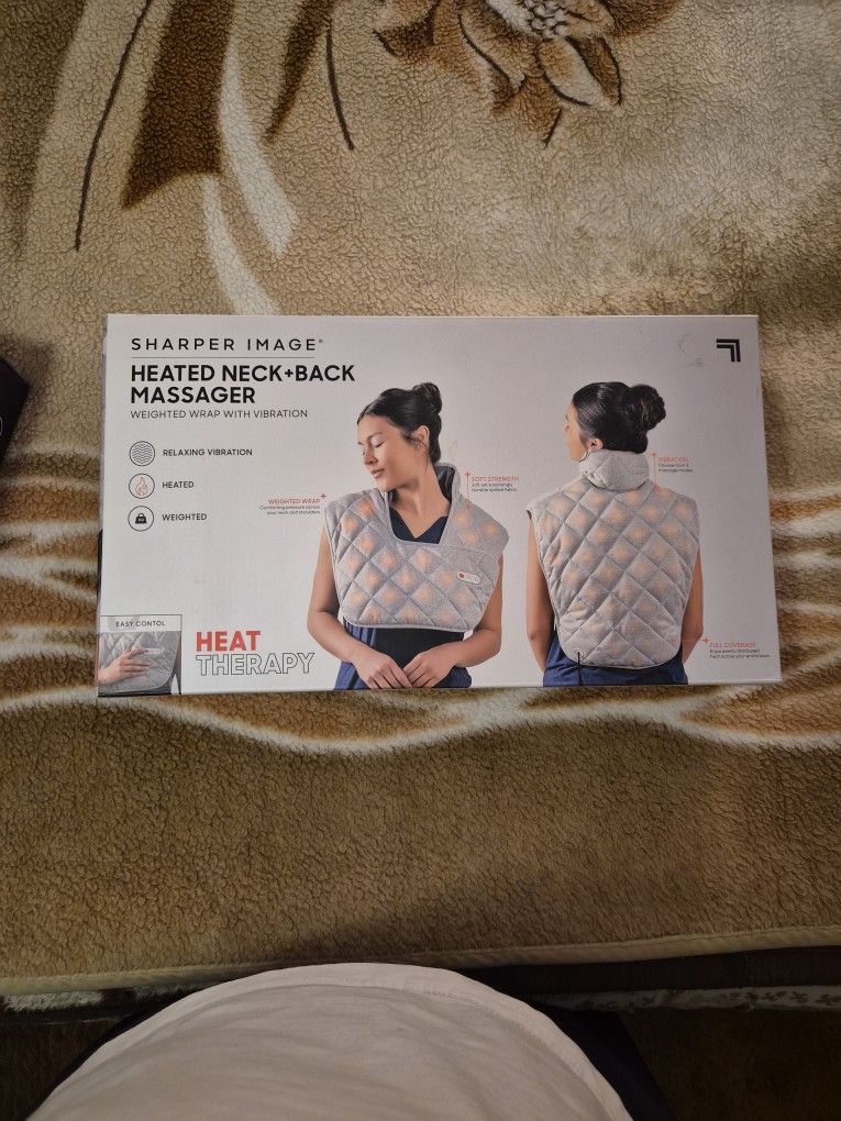 Sharper Image
Sharper Image Neck and Back Heat Electric Massage Body Wrap