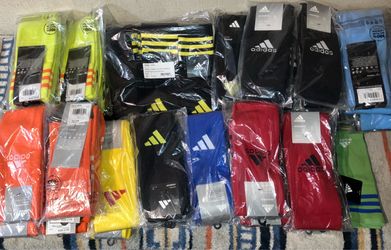 Adidas soccer socks brand new lots of colors deal