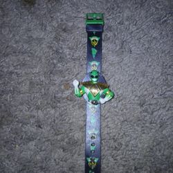 Rare Gordy Time Green Power Ranger Watch