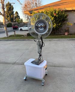 (2) Cool-Off Portable Misting Fans