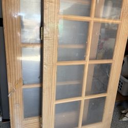 French Unfinished Solid Core Wood Door