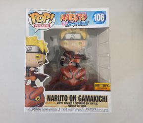 Naruto on Gamakichi Hot Topic Exclusive Funko Pop