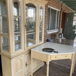 China Set And Corner Table