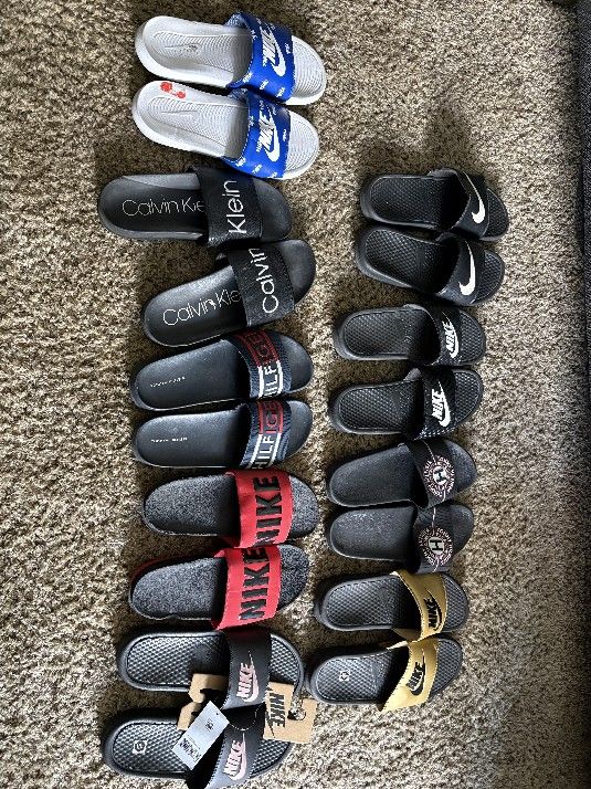Slides MOSTLY NIKES