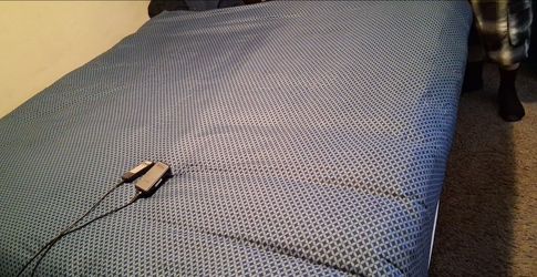 King Bed with lift Mattress Included