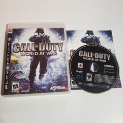 Call of Duty World At War PS3