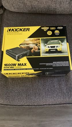 Kicker amp model cxa 800.1