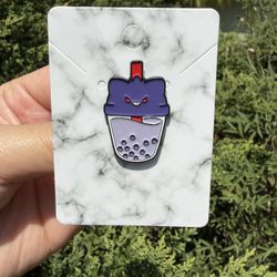 Gengar X Boba Pokemon Pin
