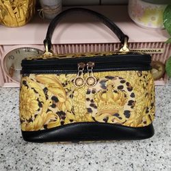 Vintage Versace Vanity Makeup Case 