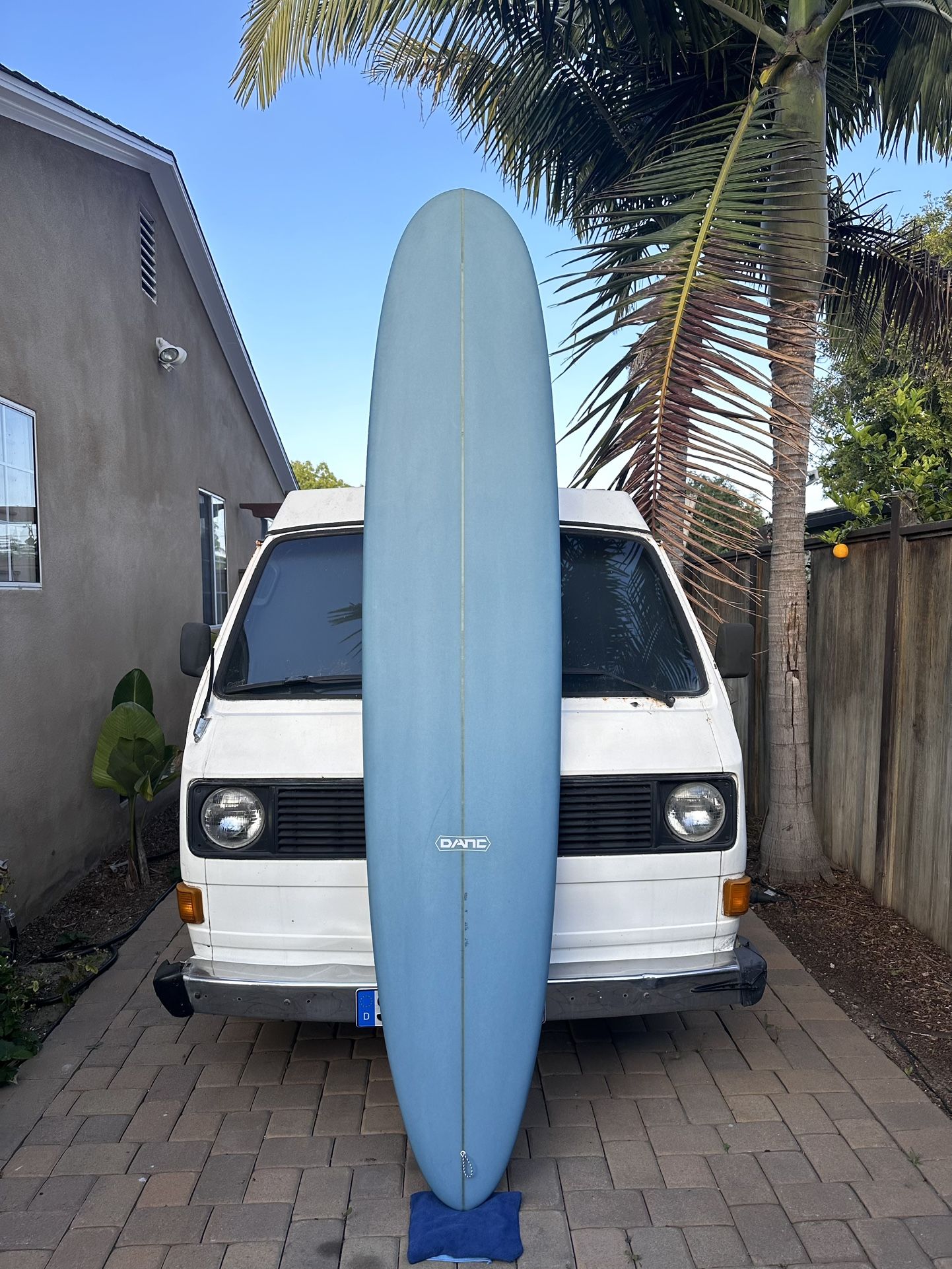 9'0" Longboard Surfboard by DANC
