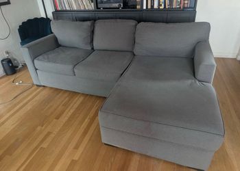 Grey beautiful couch
