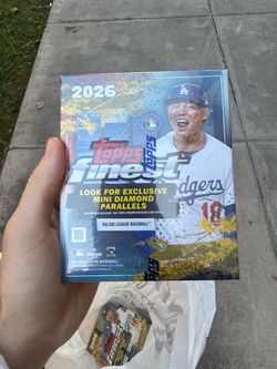 2026 Topps Finest Baseball Mega Box (lot of 2)