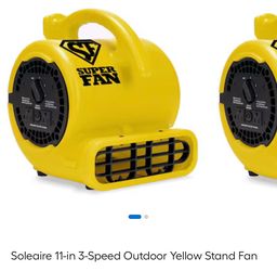 Soleaire Super Fan 3-Speed Air Mover