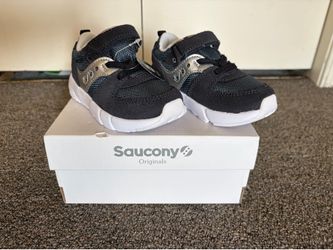 NEW Saucony Jazz Lite 2.0 toddler shoes size 6w - navy/silver