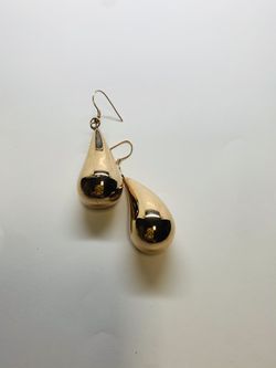  Rose Color Stainless Steel  Dangling Earrings