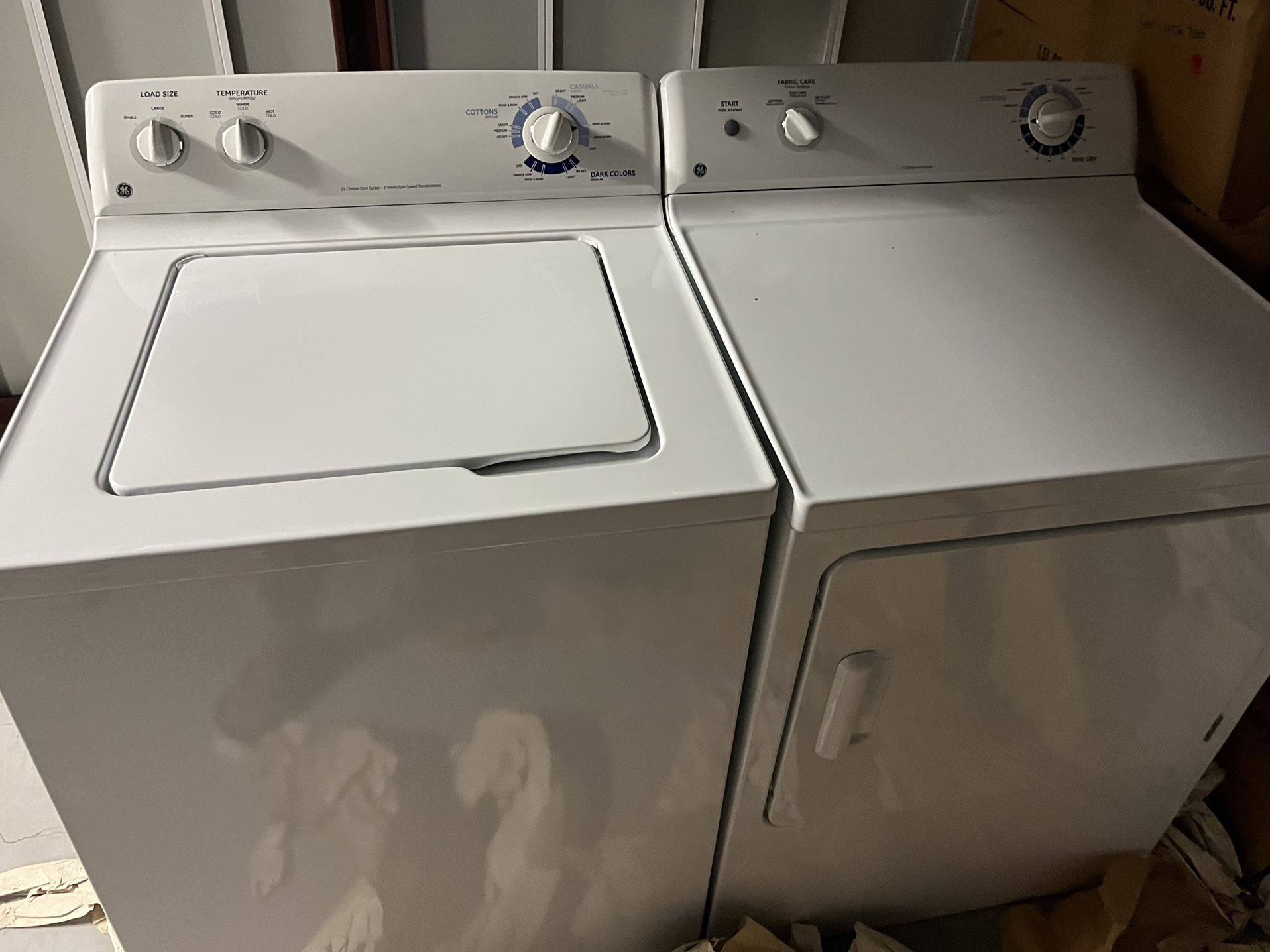 Brand New G.E. Washer & Dryer