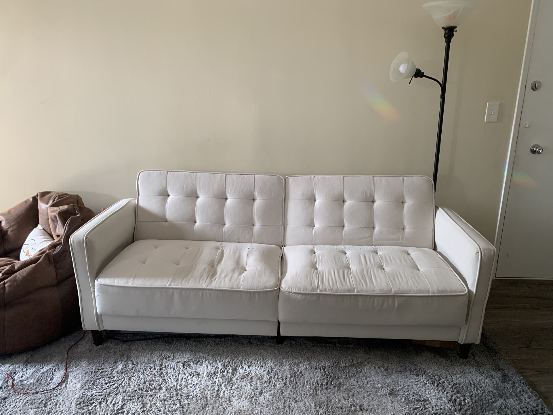 Aliscia 81 Upholstered Convertible Sofa Couch Futon