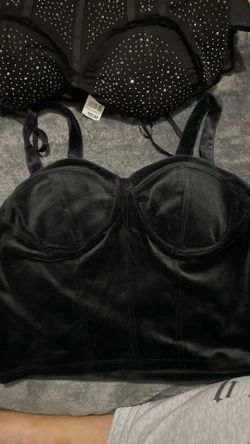 Velvet Corset Tank Size XL