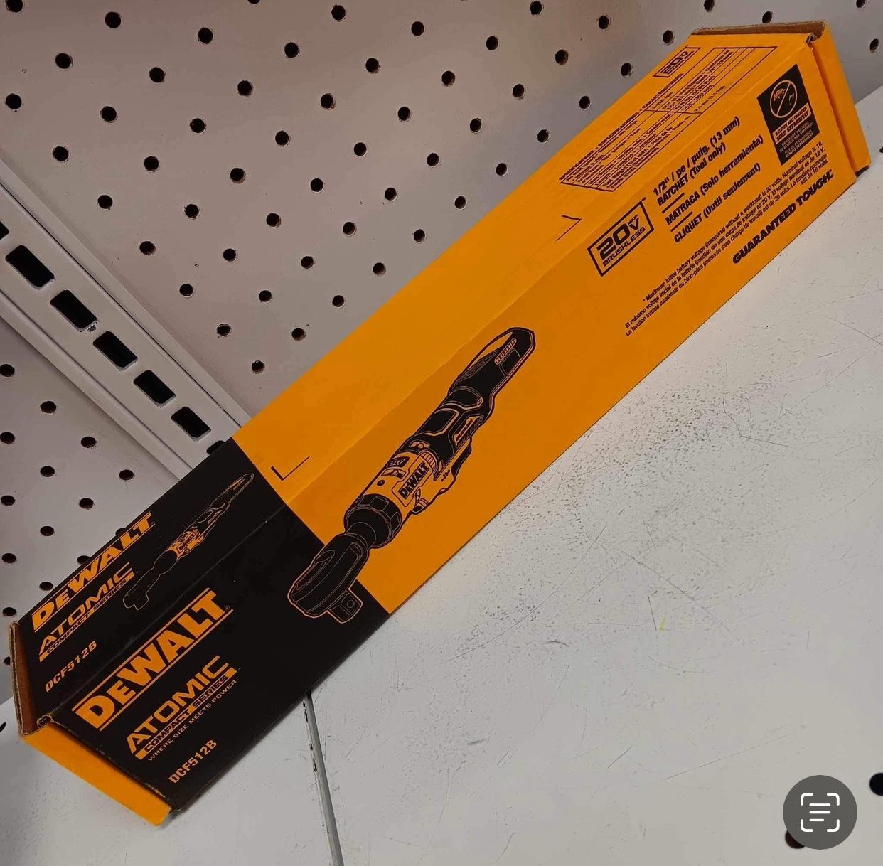 Dewalt New 1/2” Ratchet ATOMIC brushless