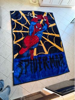 Spider Man Mink Blanket