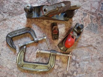 Clamps and hand planers