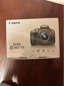 Cannon EOS Rebel T7