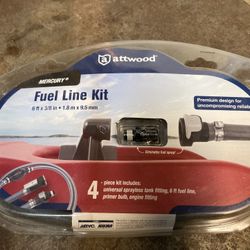 New Attwood Mercury Outboard Fuel Line Kit