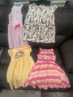 Girls Hello kitty Dresses Size 8