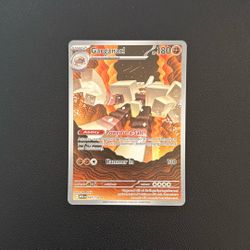 Garganacl Pokemon Card