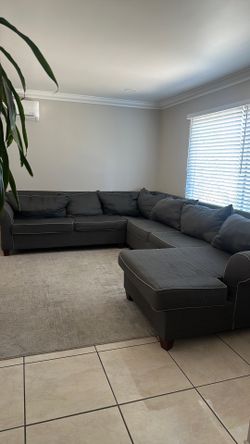 Four piece sectional sofa