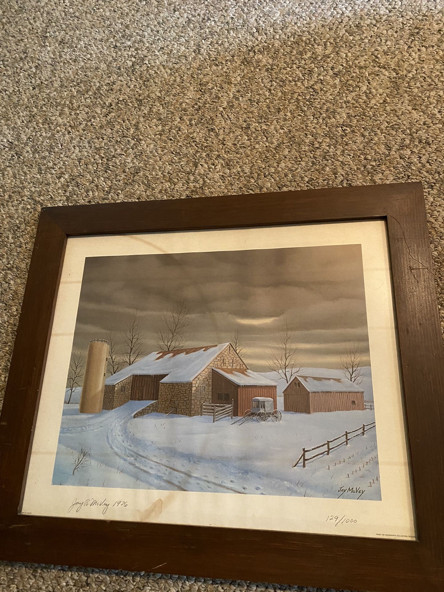 Signed Jay McVey 129/1000
