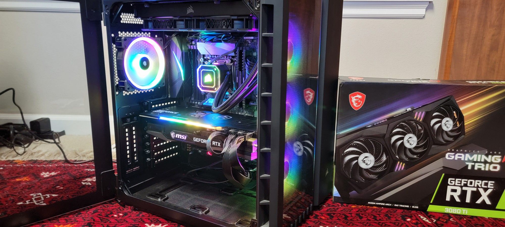 i9 7980XE RTX 3070 Liquid Cooled Gaming/Workstation PC 32GB RAM