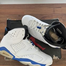 Size 13 Men’s- Air Jordan 6 Retro 2014 Sport Blue