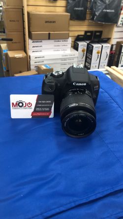 Canon EOS 2000D 24.1MP DSLR APS Black Kit With EF S 18-55mm F/3.5-5.6 III Pre Owned