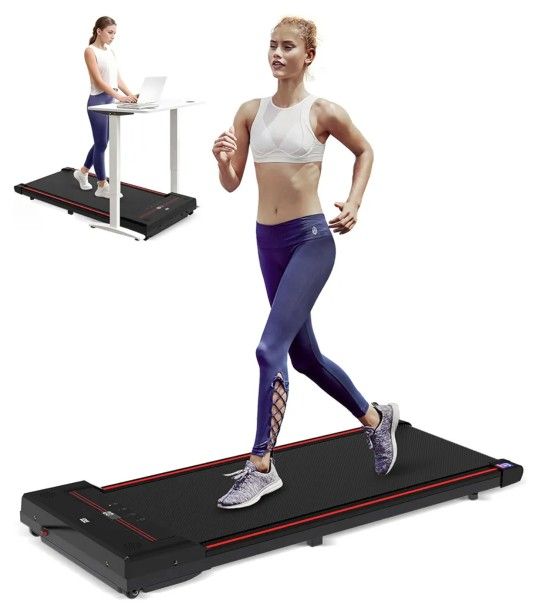 Sperax Walking Pad Under Desk Treadmill, 2.5HP Low Noise Walking Treadmil