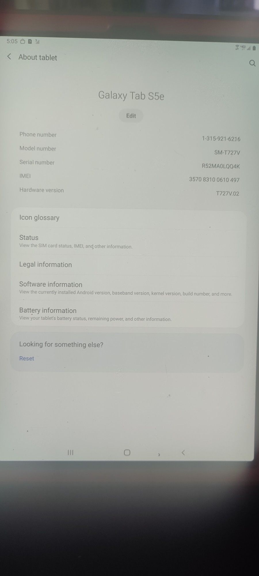 Samsung Galaxy Tab S5e