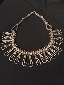 925 Sterling silver fancy style necklace