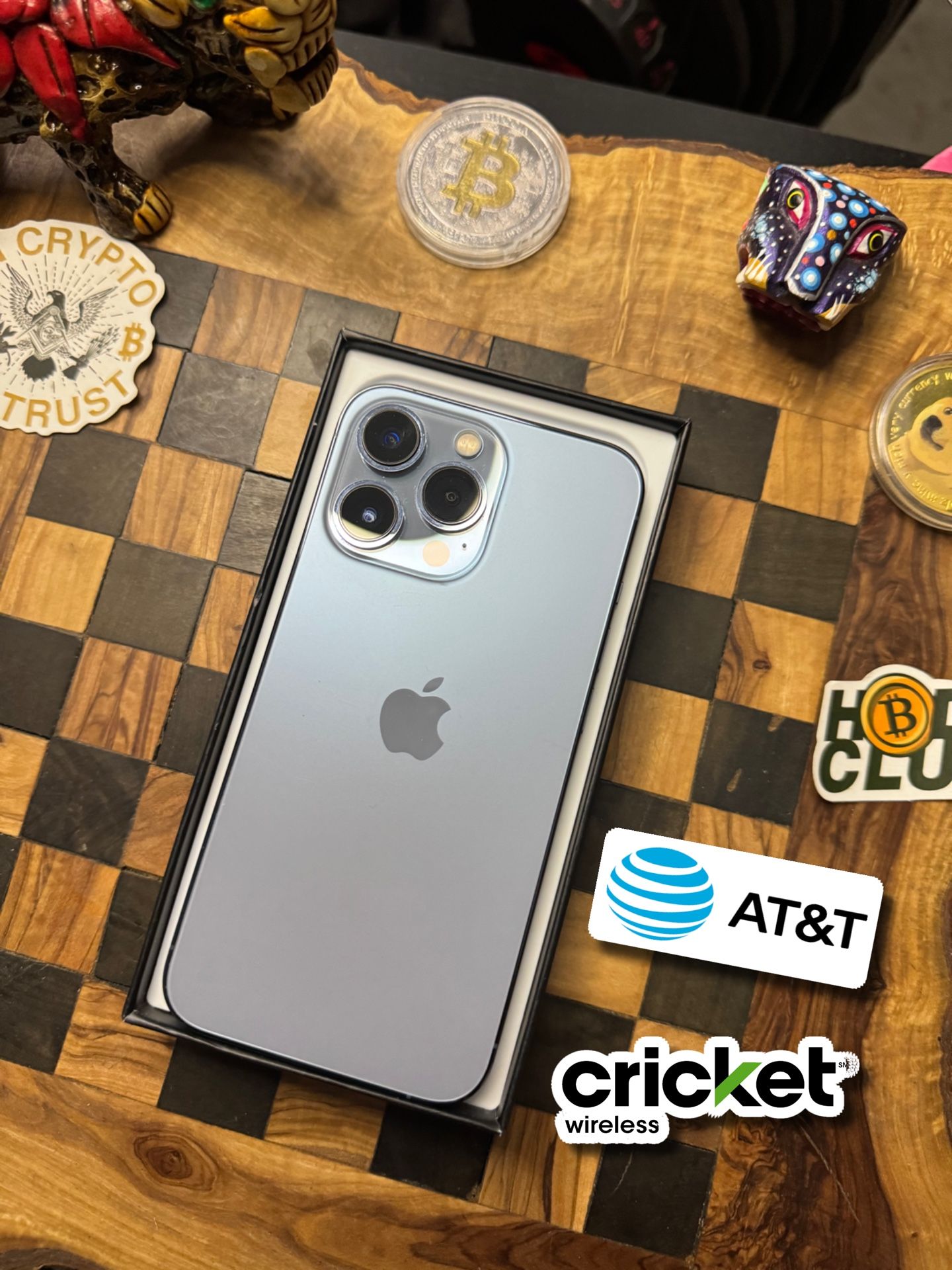 Iphone 13 Pro 128Gb Sierra Blue Att Or Cricket