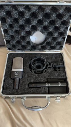 AKG C214 and P170 Microphone Combo Set with H85 Shock Mount